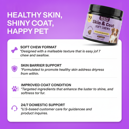 Skin & Coat Soft Chews